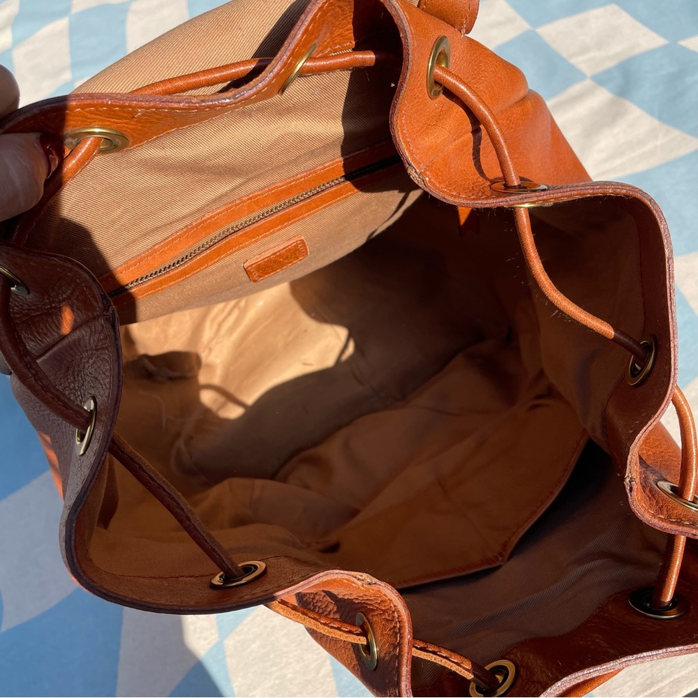Madewell | Leather Rucksack - Picture 8 of 8